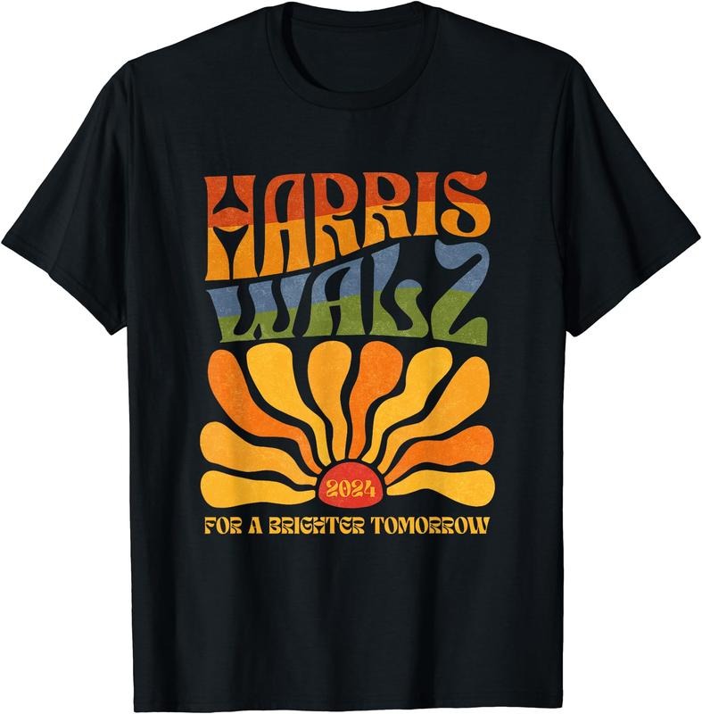 Harris Waltz | For A Brighter Tomorrow Boho Aesthetic T-Shirt | Unisex Cotton Tee Gift Hoodie, Sweatshirt | HypeDripTees.com