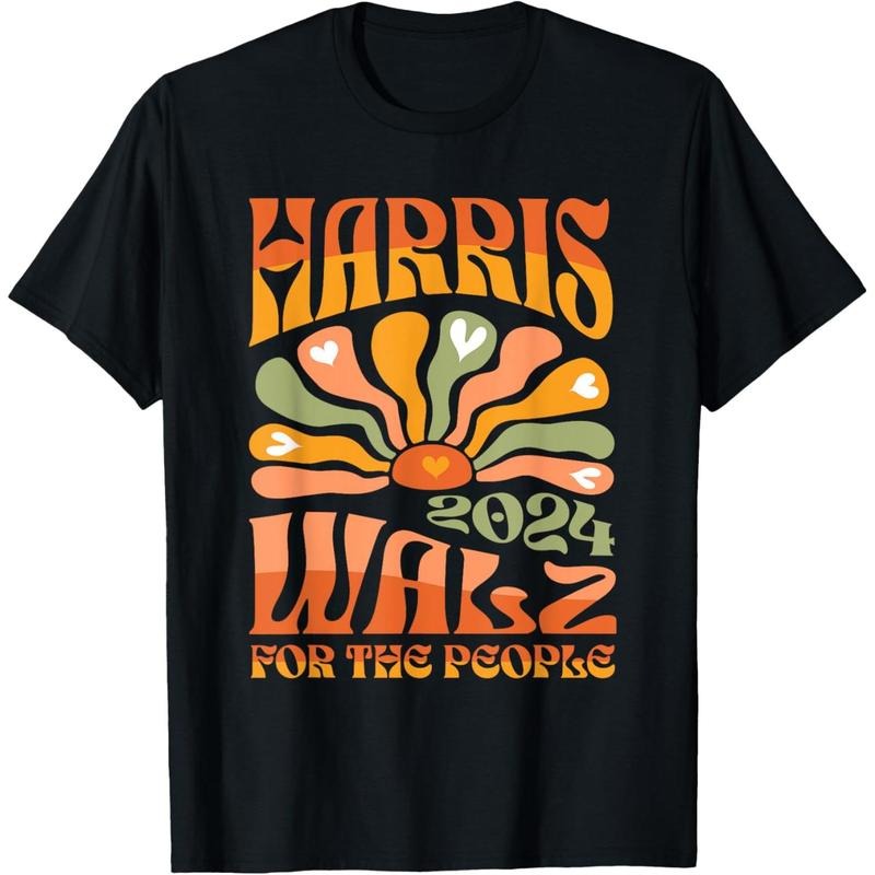 Harris Walz 2024 Election President Kamala Harris Tim Waltz T-Shirt made in usa Hoodie, Sweatshirt | HypeDripTees.com