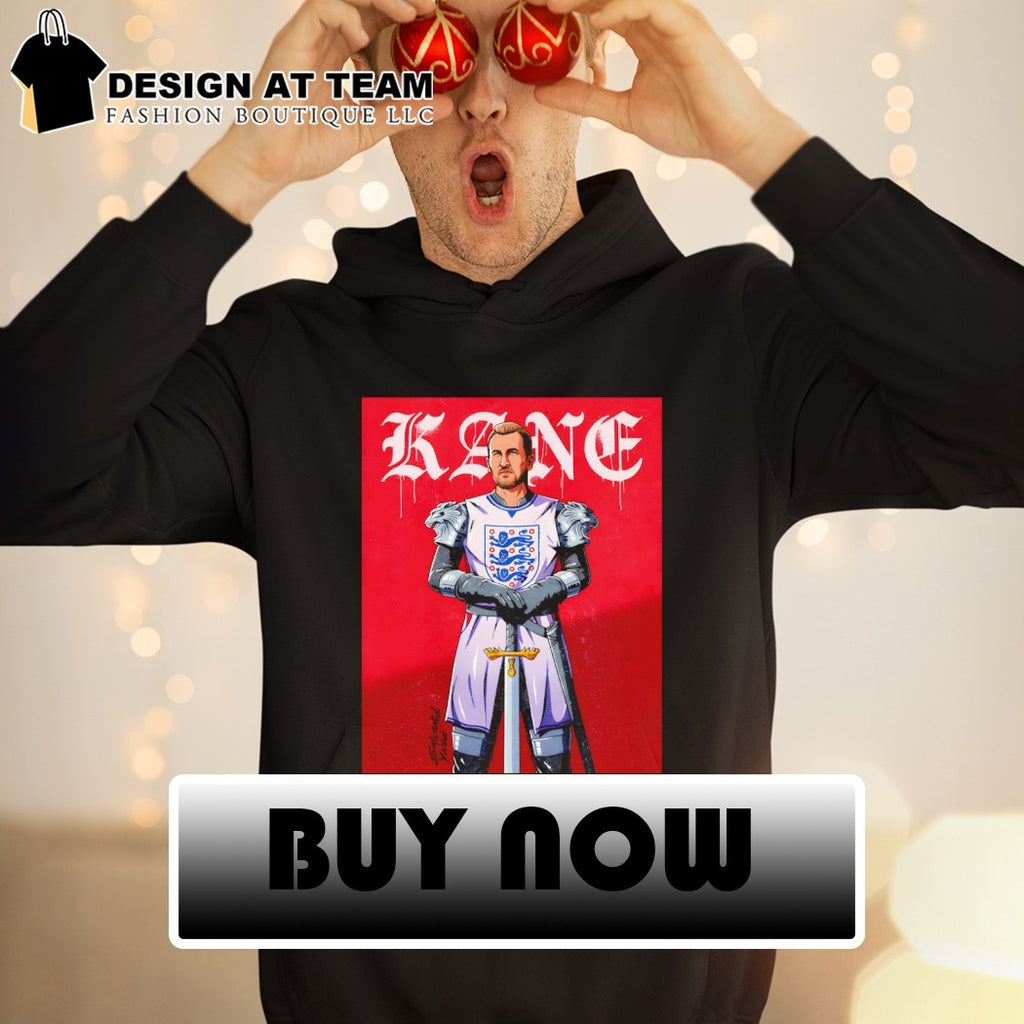 Harry Kane England Soccer National Team Player Medieval Knight shirt