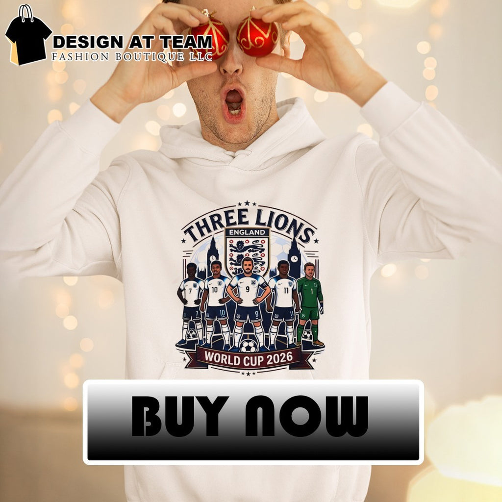 Harry Kane and Bukayo Saka England Soccer World Cup 2026 shirt
