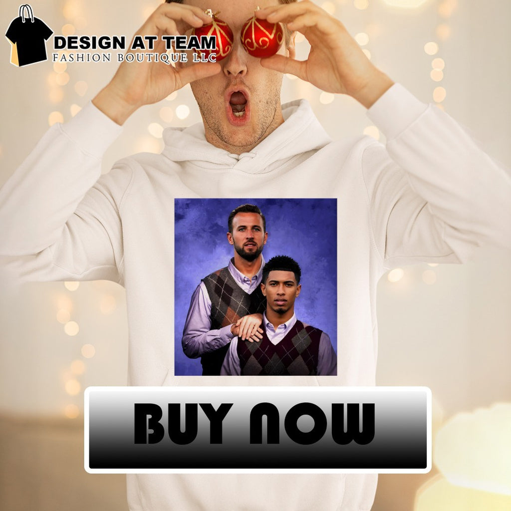 Harry Kane and Jude Bellingham England Soccer Step Brothers Three Lions Matchday vintage shirt