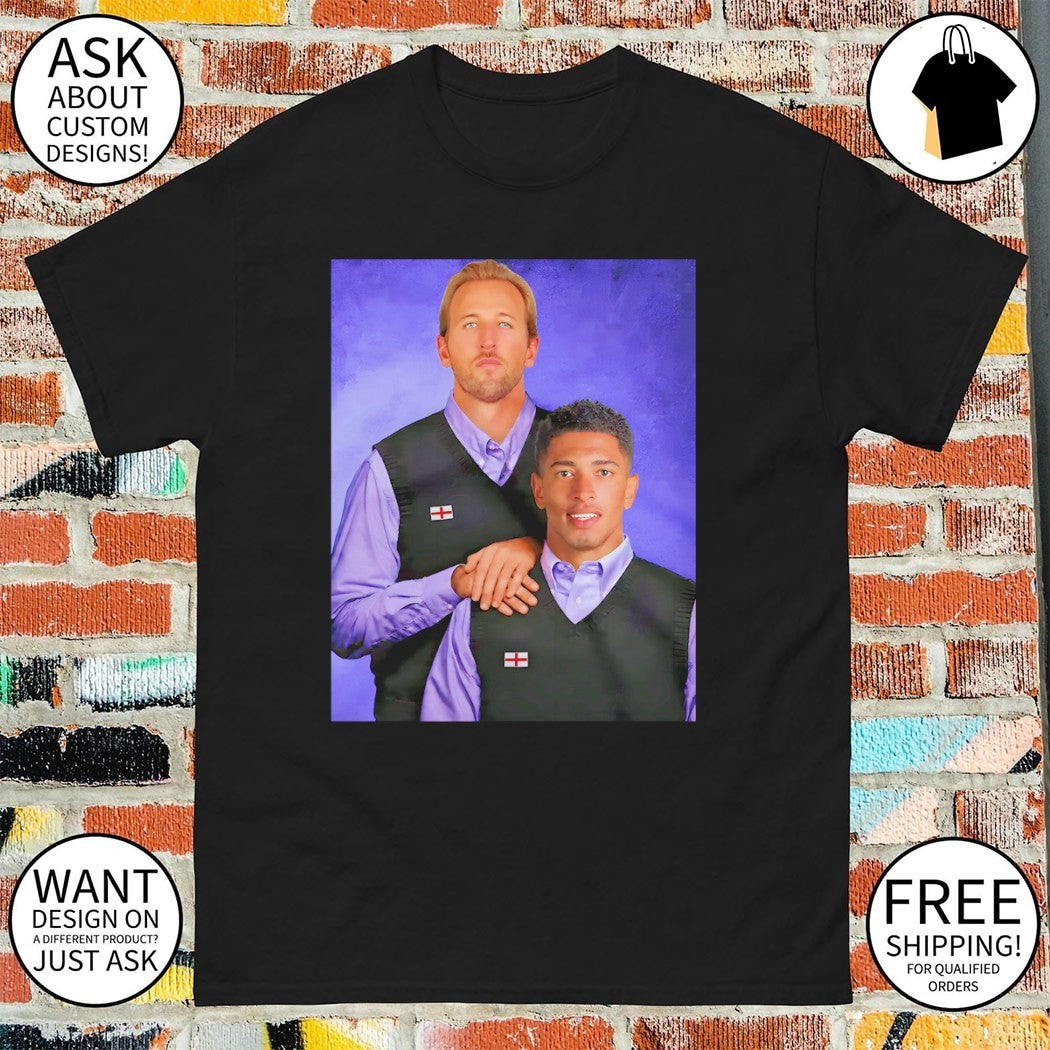 Harry Kane and Jude Bellingham England Soccer Step Brothers vintage shirt