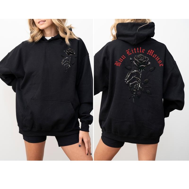 Haunting Adeline Hoodie Run Little Mouse Dark Romance Gothic Book Lovers Sweatshirt, Gift for Reader T-Shirts