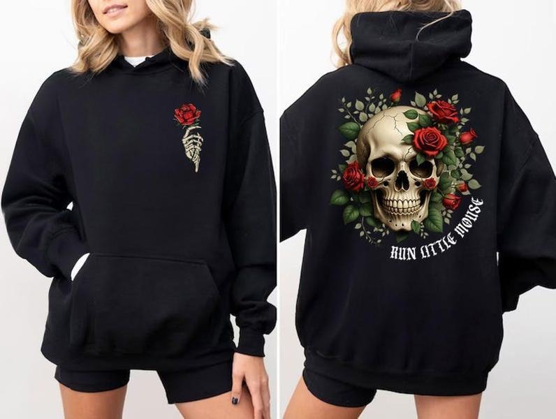 Haunting Adeline Sweatshirt, Run Little Mouse Shirt, Zade Meadows Dark Romance Gift, Booktok Hoodie, Bookish Smut,...