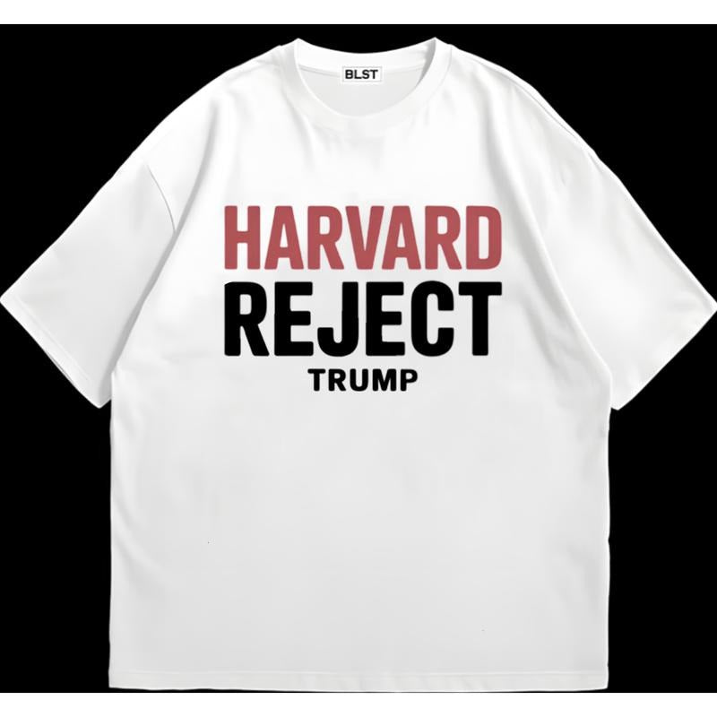 Havard Reject Trumpp T-Shirt Customizable Graphic Bold Style for Streetwear Lovers Hoodie, Sweatshirt | HypeDripTees.com