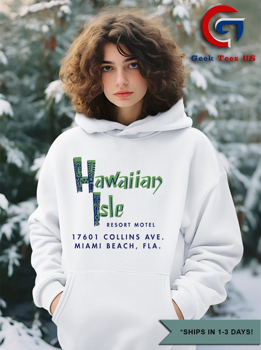 Hawaiian Isle Resort Motel logo shirt