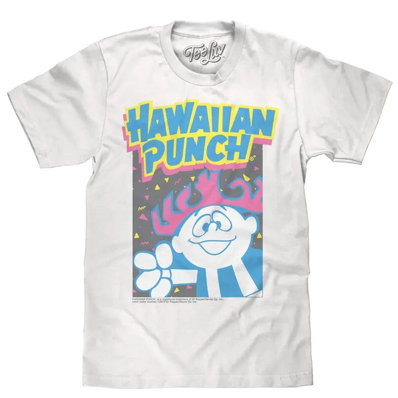 Hawaiian Punch Neon Punchy T-Shirt - White Hoodie, Sweatshirt | HypeDripTees.com