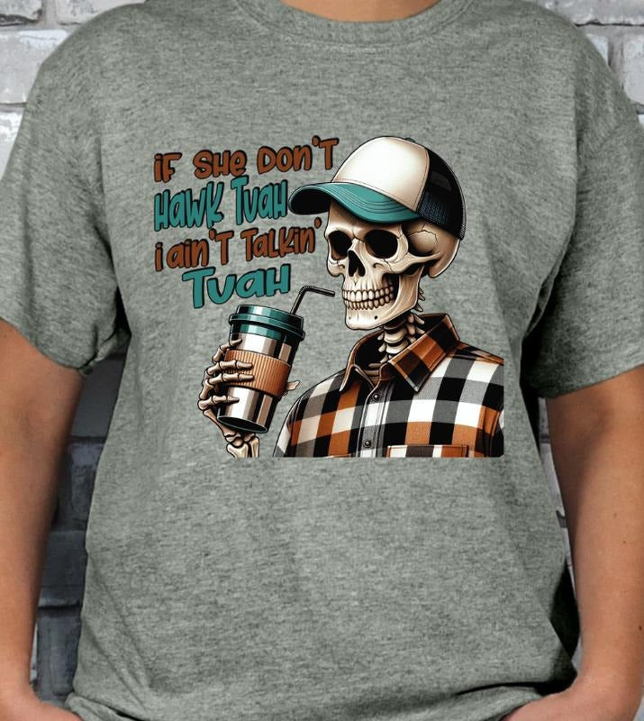 Hawk Tuah Funny T-shirt for Men Crewneck Tshirt Hoodie, Sweatshirt | HypeDripTees.com