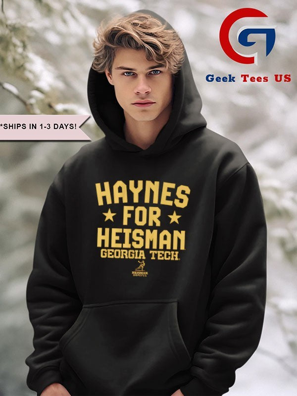 Haynes King for Heisman Georgia Tech Yellow Jackets football Heisman Hopeful shirt