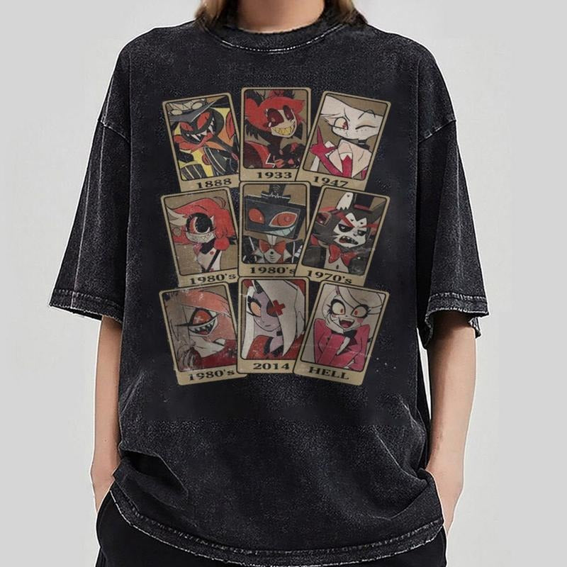 Hazbin Hotel Characters Of Years T-Shirt, Hazbin Hotel Characters T-Shirt, Helluva Boss T-Shirt Hoodie, Sweatshirt