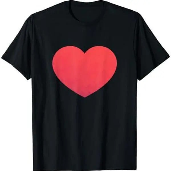 Heart Valentines Day Shirt - Graphic Novelty Love Heart T-Shirt Hoodie, Sweatshirt | HypeDripTees.com