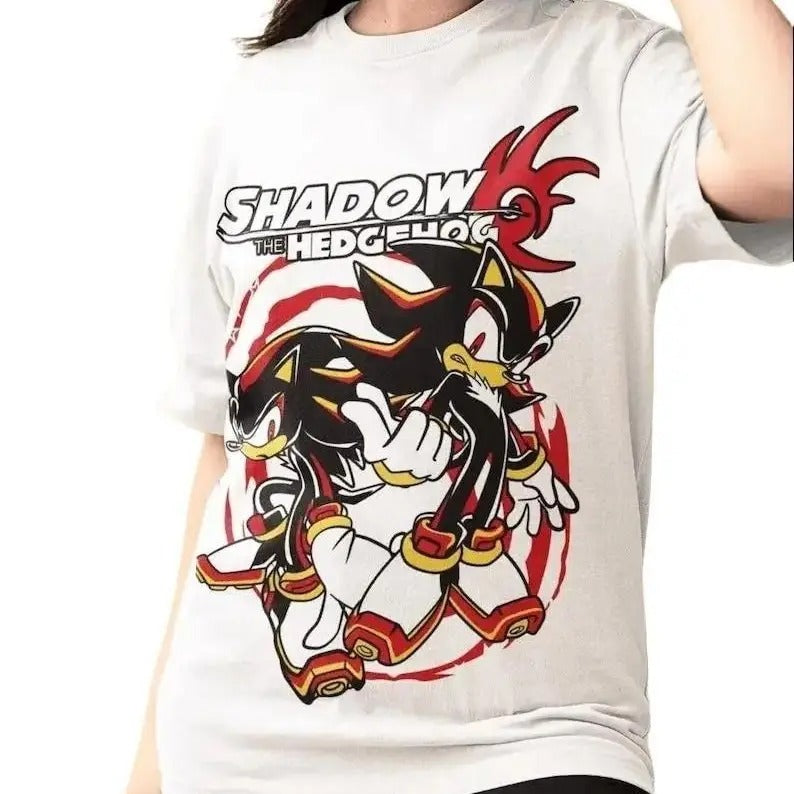 Hedgehog Shadow Shirt, Japanese Anime Shirt, Gaming Legend Apparel, Anime Manga Tee Hoodie, Sweatshirt | HypeDripTees.com