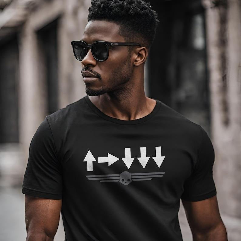 Helldivers Shirt, Helldivers 500 kg Bomb Tshirt, Fallout Shirt, Helldivers 2 Merch, Helldivers 2 Shirt, Gaming Shirt,...