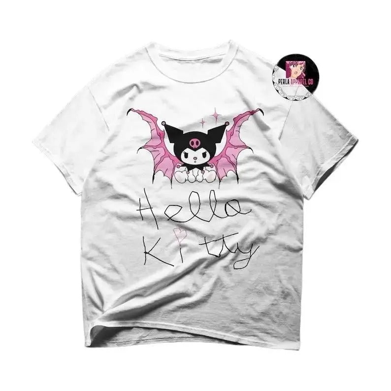 Hello Cat T-shirt, Cat Tee, Kitttyyy Shirt Hoodie, Sweatshirt | HypeDripTees.com
