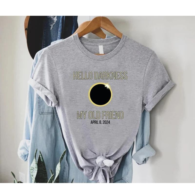 Hello Darkness My Old Friend T-Shirt, Gift For Women Hoodie, Sweatshirt | HypeDripTees.com