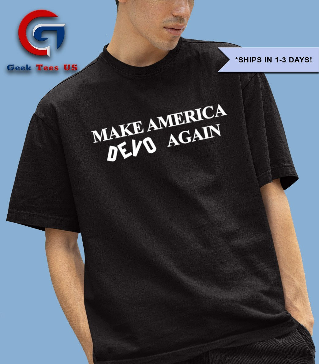 Hello Make America Devo Again shirt