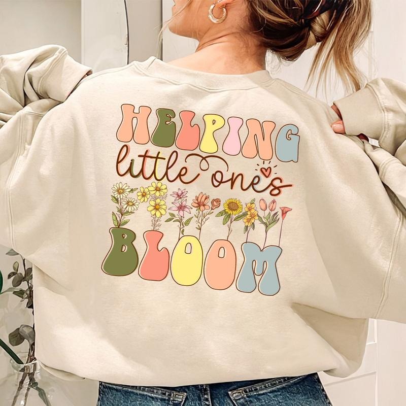 Helping Little One Bloom Shirt, NICU Nurse Sweatshirt Best Price Hoodie | HypeDripTees.com