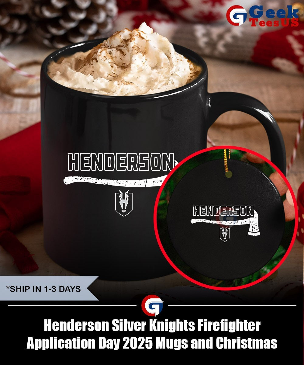 Henderson Silver Knights Firefighter Application Day 2025 shirt