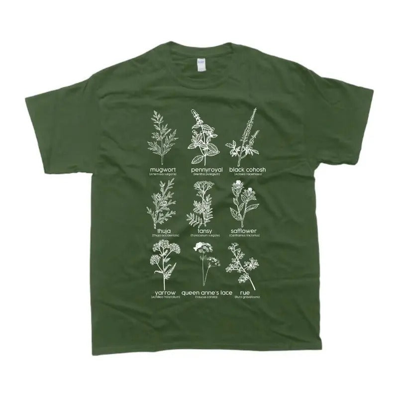Herbs For Reproductive Freedom T-shirt - Menswear Graphic Tee Hoodie, Sweatshirt | HypeDripTees.com