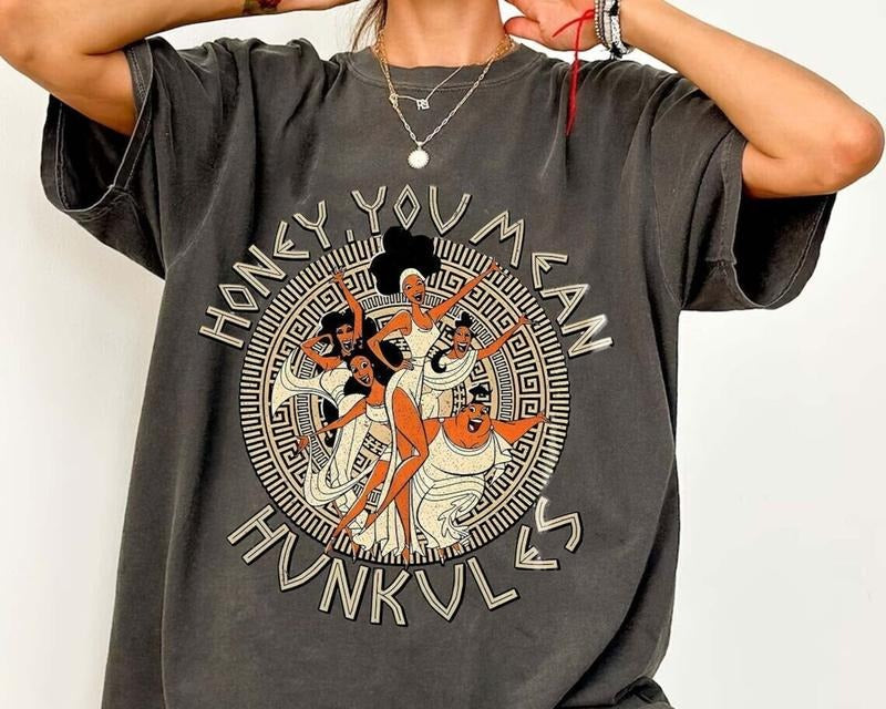 Hercules Diva The Muses Honey You Mean Hunkules Shirt Retro 90s, Vintage Cartoon Shirt, The Muse Hercules Shirt, Hercules...