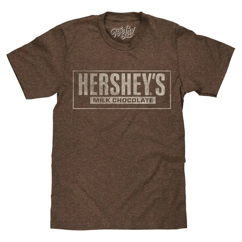 Hershey's Milk Chocolate T-Shirt - Brown Hoodie, Sweatshirt | HypeDripTees.com