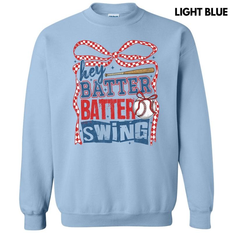 Hey Batter Swing Sweatshirt 'NLB' T-Shirts, Hoodie | HypeDripTees.com