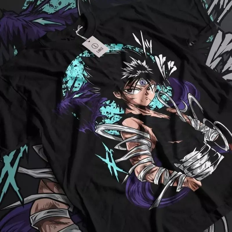 Hiei Yu Yu Hakusho T-shirt Kuwabara Kurama Yusuke Hiel Anime Manga Black Shirt Hoodie, Sweatshirt | HypeDripTees.com