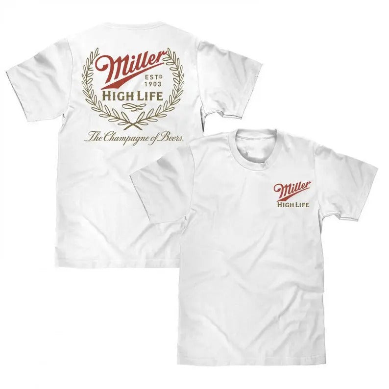 High Life, Gift Tshirt, Beer Tshirt, Gift for love one, Perfect Gift, Fan Hoodie, Sweatshirt | HypeDripTees.com