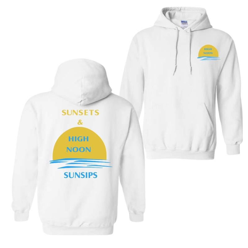 High Noon Sunsips 2 Sided T-Shirt Sweatshirt Hoodie, High Noon Unisex Shirt For Men, For Women | HypeDripTees.com