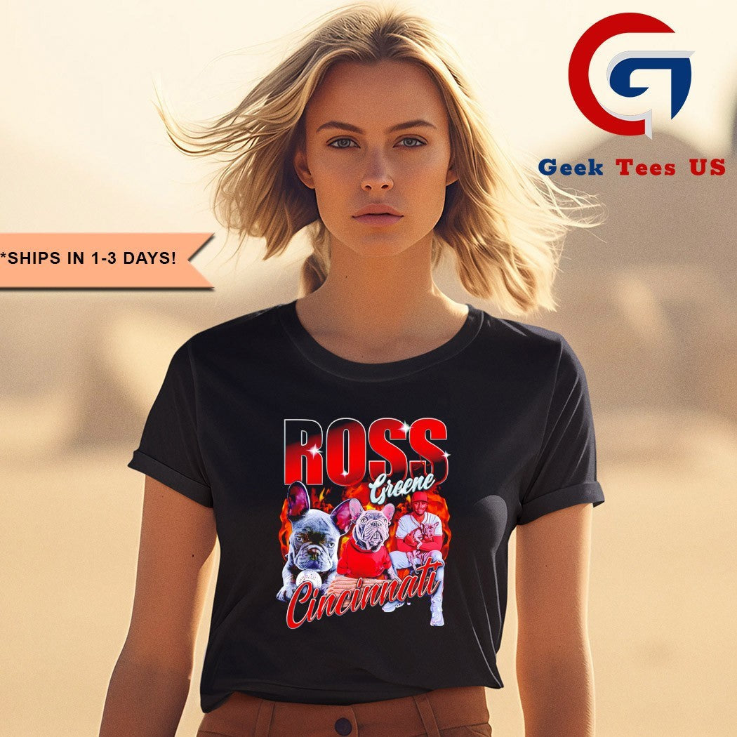 Hip Hop Ross Greene Bulldog Cincinnati graphic T-shirt