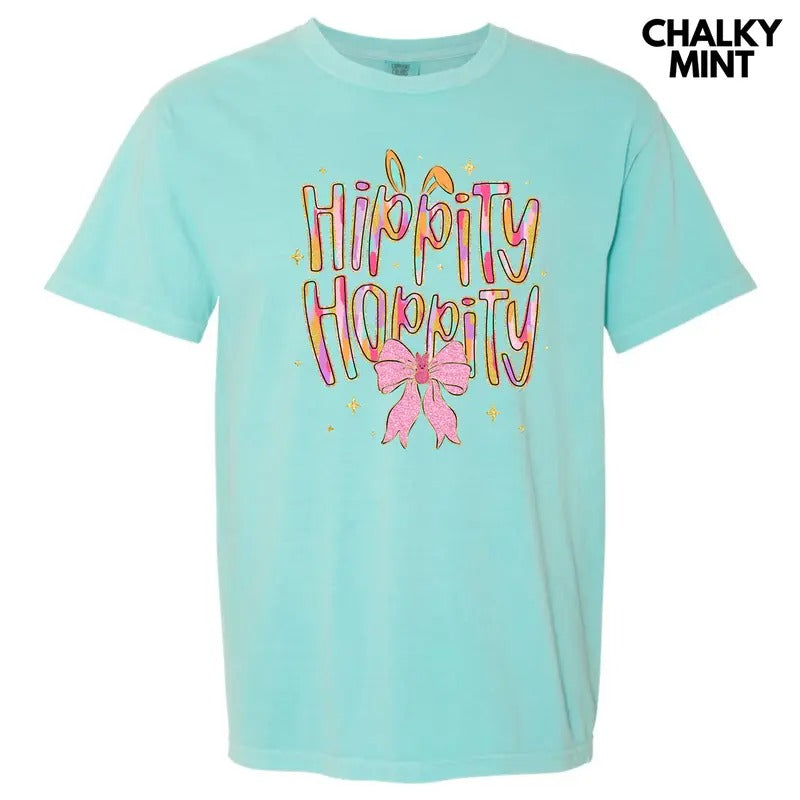 Hippity Hoppity Brushstroke Comfort Colors T-Shirt 'NLB' Hoodie, Sweatshirt | HypeDripTees.com