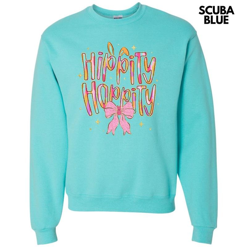 Hippity Hoppity Brushstroke Sweatshirt 'NLB' T-Shirts, Hoodie | HypeDripTees.com