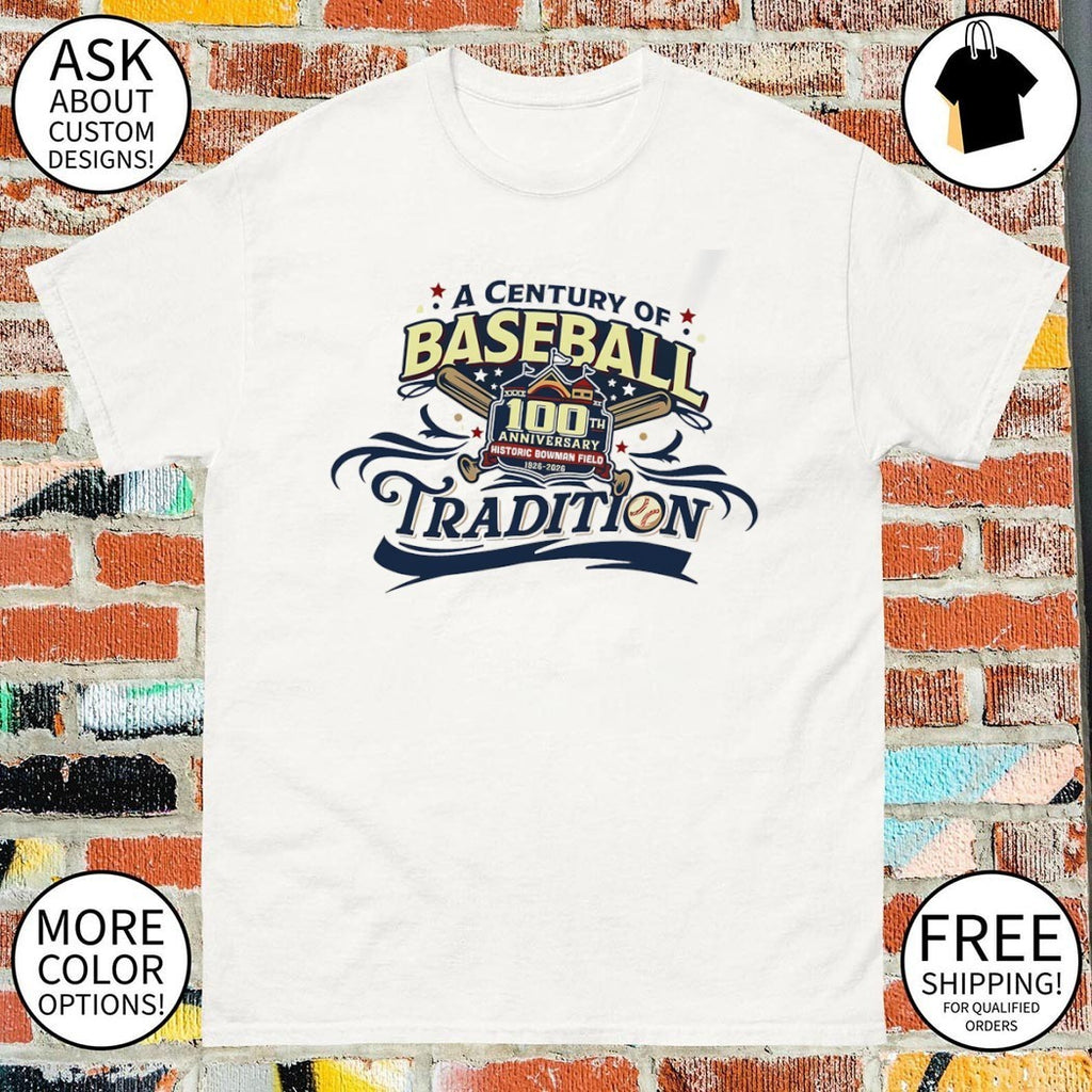 Historic Bowman Field a century of Baseball 100th Anniversary Tradition 1926 2026 shirt