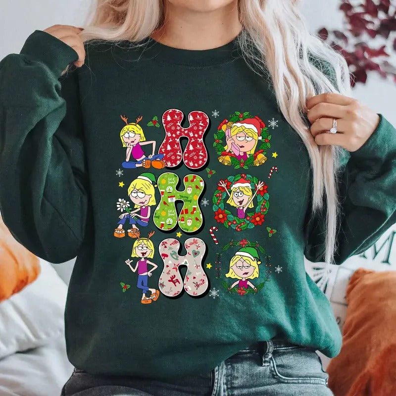 Ho Ho Ho Lizze Mcguire Christmas Shirt This Is What Dreams Are Made Of Shirt Cartoon Lizzie Mcguire Shirt Lizzie Mcguire...