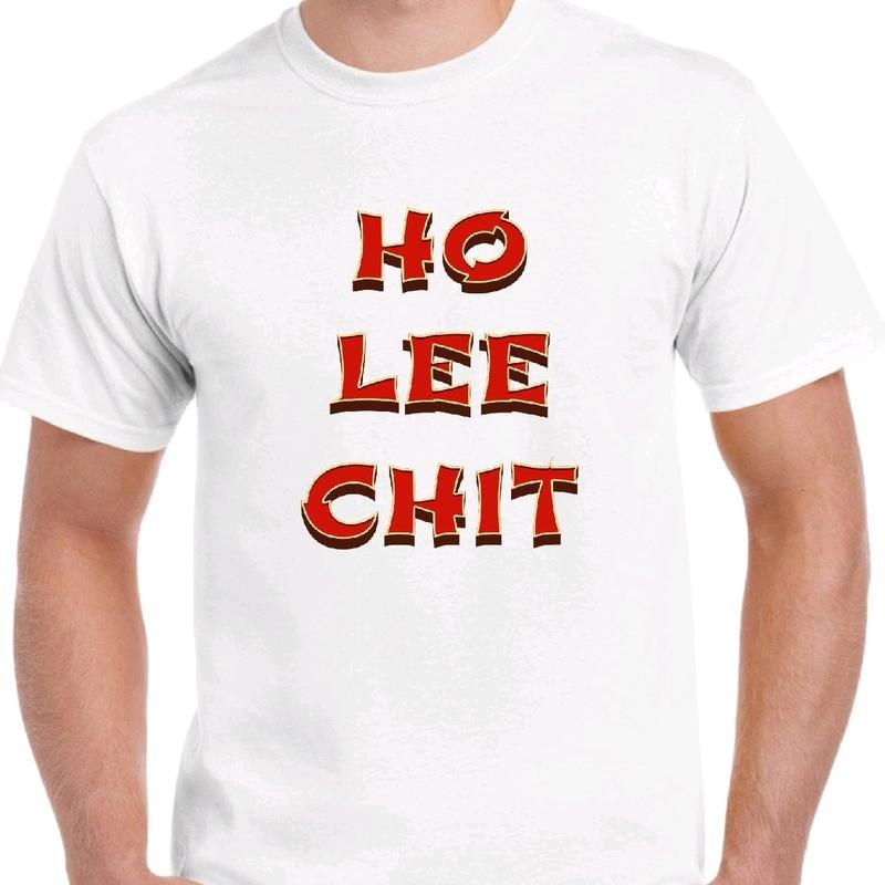 Ho, Lee, Chit Men's T-Shirt - Cotton, Casual, Short Sleeve Hoodie, Sweatshirt | HypeDripTees.com