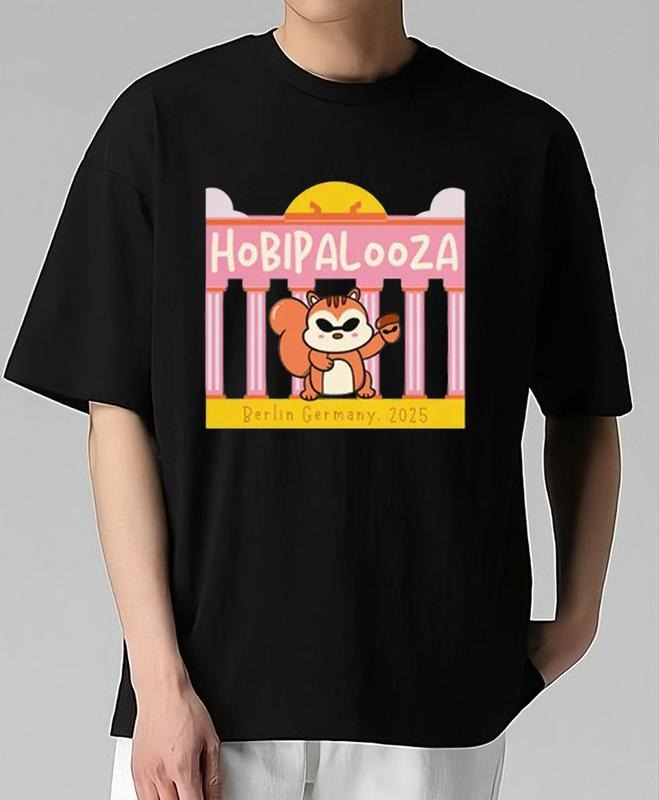 Hobipalooza Berlin 2025 Concert Tour T-Shirt Game Day Football Shirt Bold Style Hoodie, Sweatshirt | HypeDripTees.com