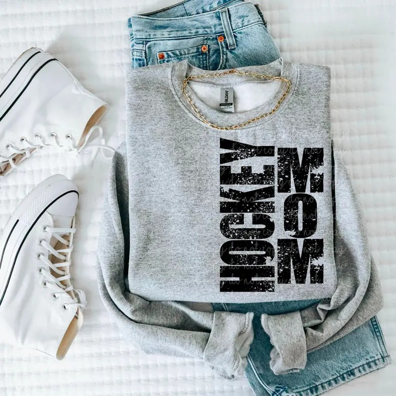 Hockey Mom DTF Transfers - THIS IS NOT A SHIRT Hoodie, Sweatshirt | HypeDripTees.com