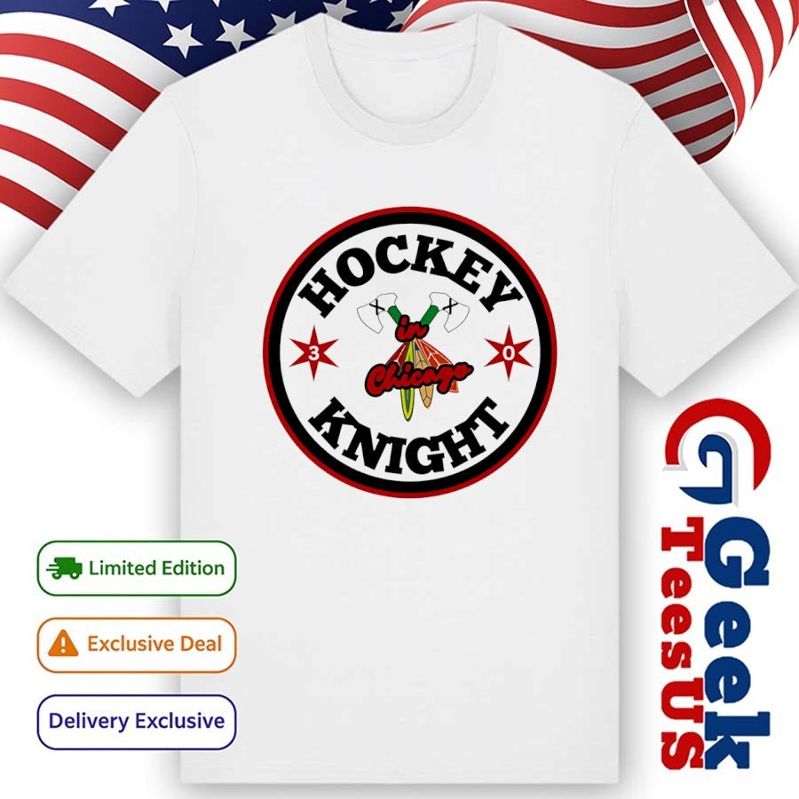 Hockey Night in Chicago logo shirt