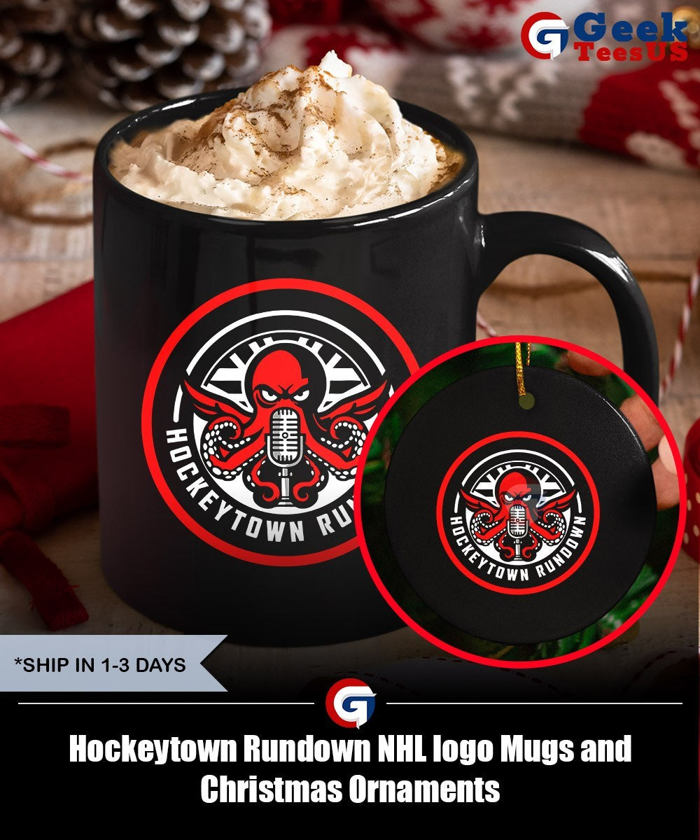 Hockeytown Rundown NHL logo shirt