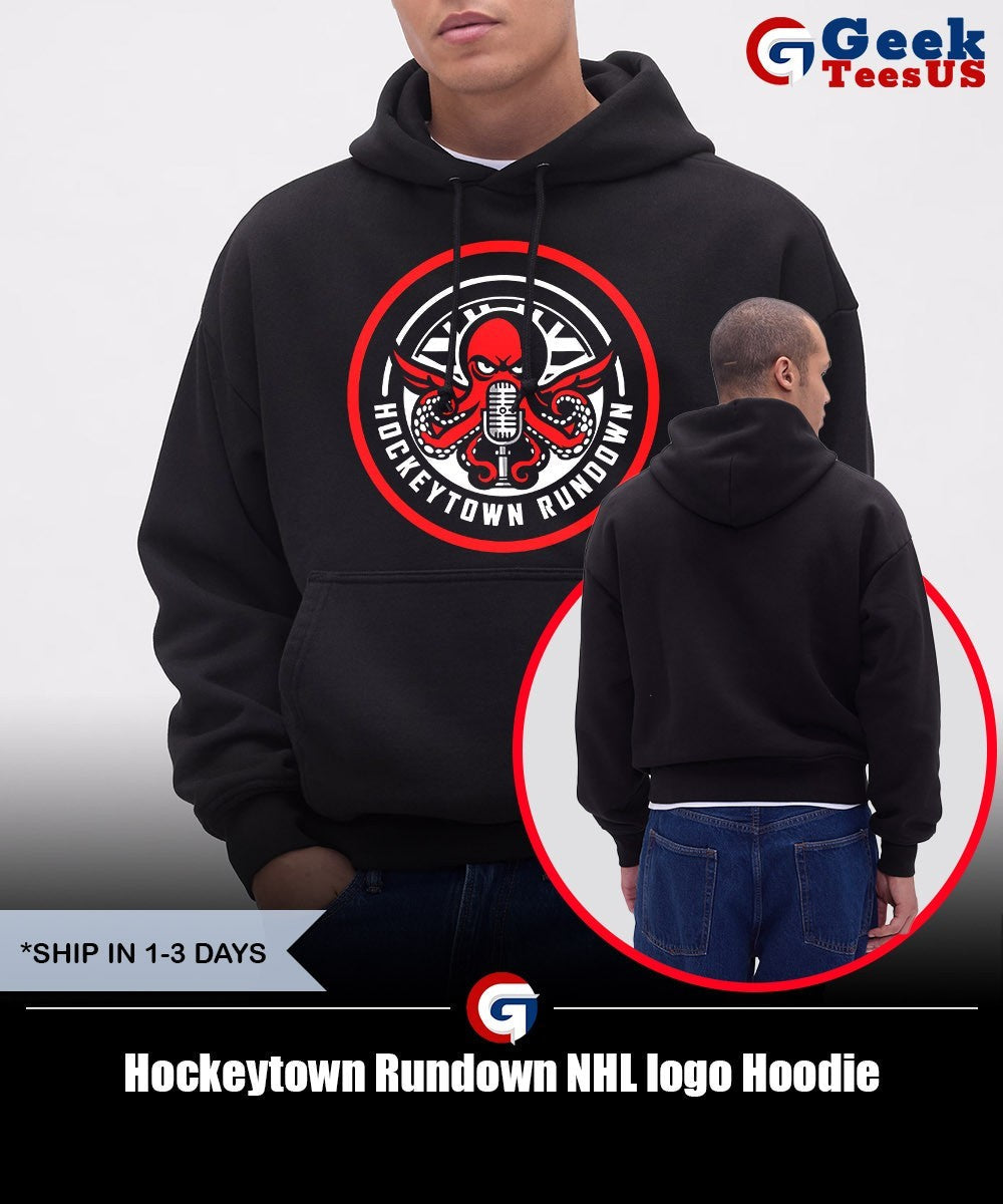 Hockeytown Rundown NHL logo shirt