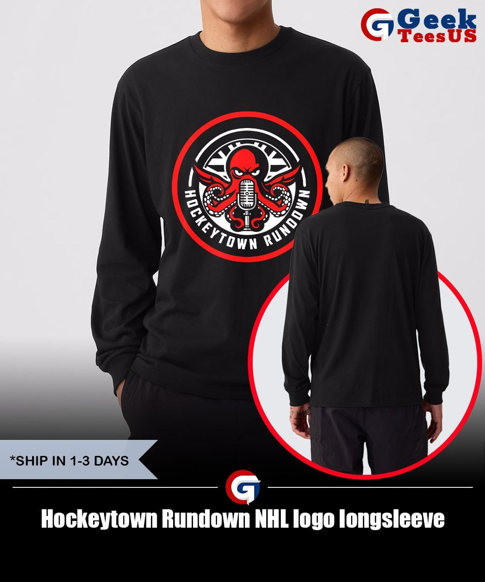 Hockeytown Rundown NHL logo shirt