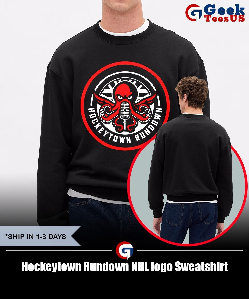 Hockeytown Rundown NHL logo shirt