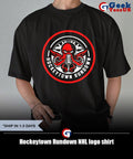 Hockeytown Rundown NHL logo shirt