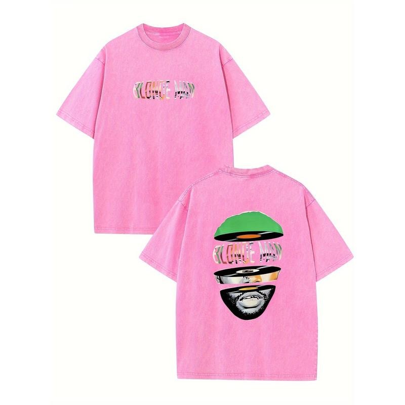Holafish Oversized Cotton Solid Drop Shoulder T Shirts for Men Vintage Streetwear Basic Tees Baggy Hip Hop Unisex Tops...