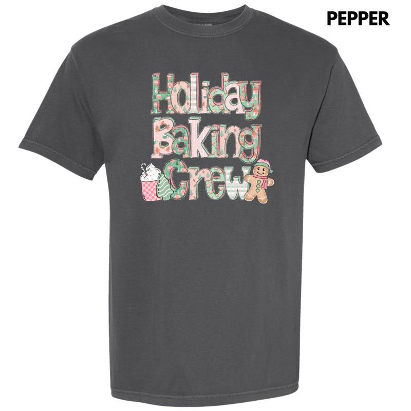 Holiday Baking Crew Comfort Colors T-Shirt Hoodie, Sweatshirt | HypeDripTees.com