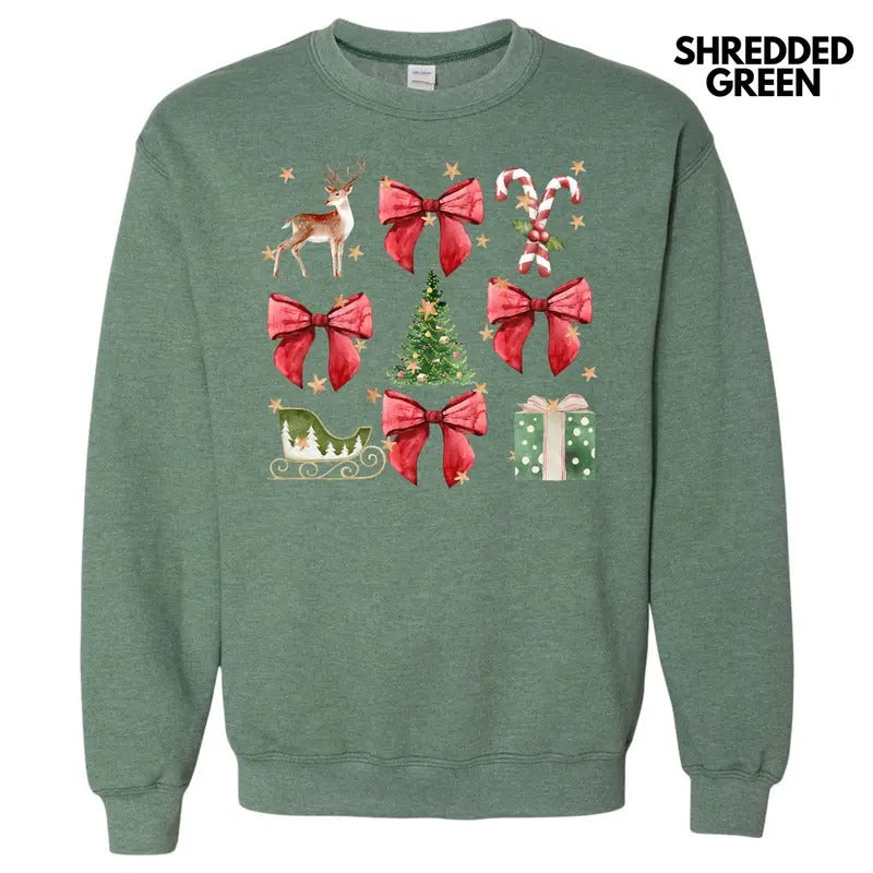 Holiday Classics Coquette Collage Sweatshirt 'NLB' T-Shirts, Hoodie | HypeDripTees.com