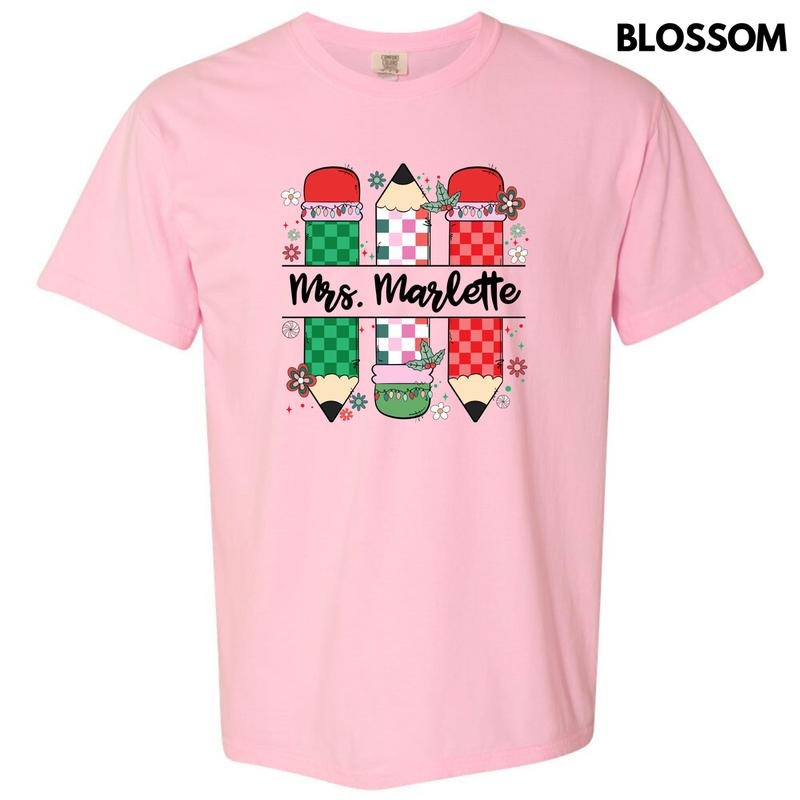 Holiday Pencils CUSTOM Comfort Colors T-Shirt 'NLB' Hoodie, Sweatshirt | HypeDripTees.com