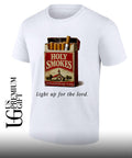 Holy smokes light up for the lord shirt