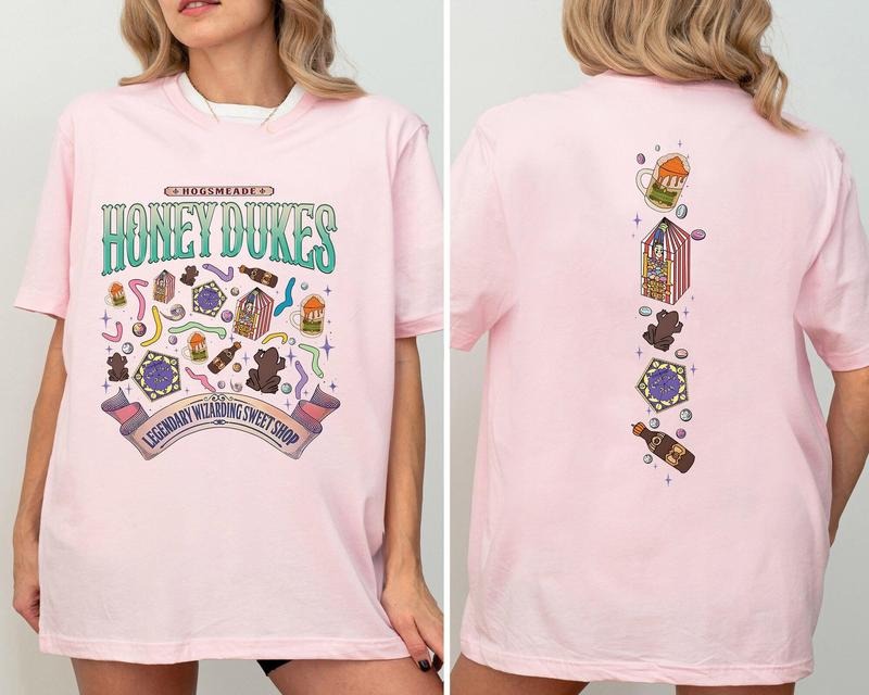 Honey Dukes Shirt, Legendary Wizarding Sweet Shop, Wizard School Fandom, Magic Candy Shop Hoodie, Sweatshirt