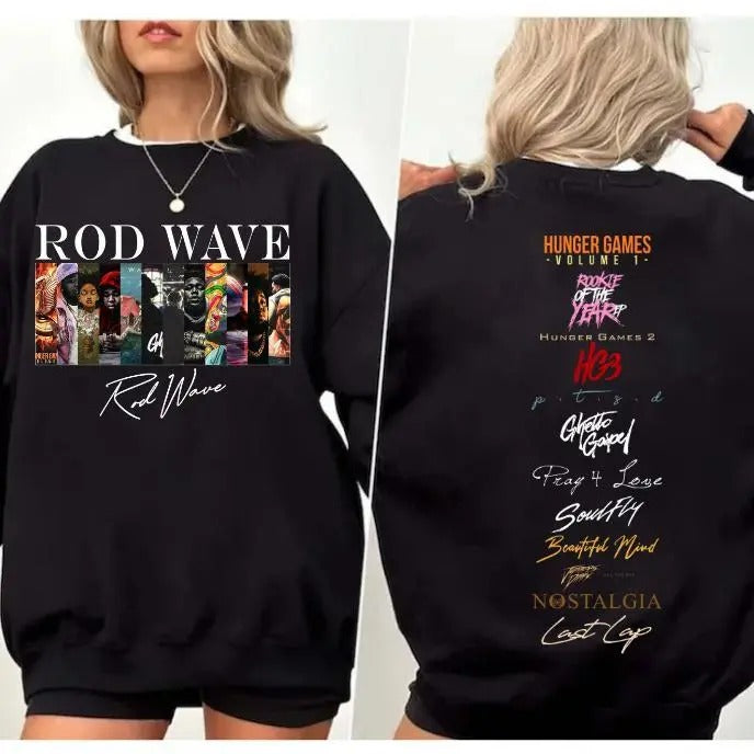 Rod Wave Last Lap In Rod T-shirt/Sweatshirt/Hoodie - Festive Christmas Unisex Design - Classic | HypeDripTees.com